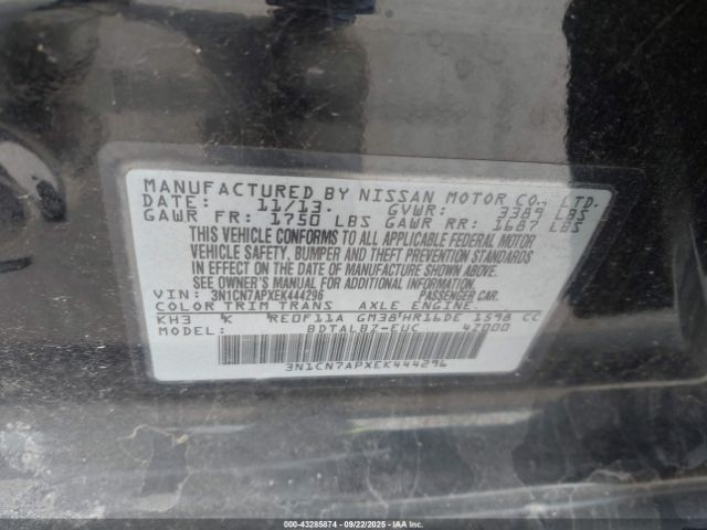 Nissan Versa 1.6 Sv Image 4