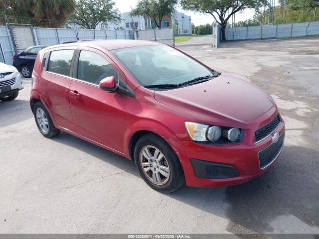  Salvage Chevrolet Sonic