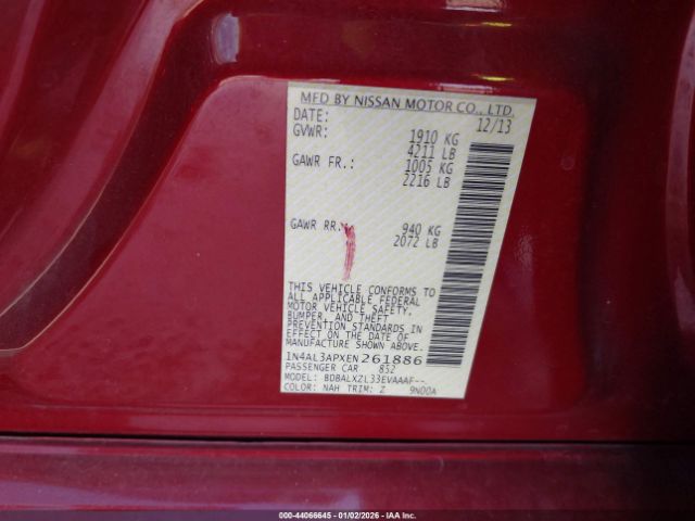 Nissan Altima 2.5 Sl Image 3