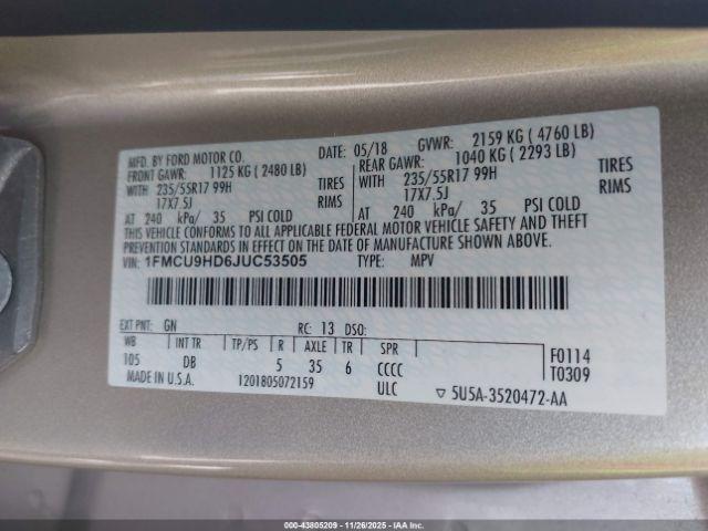 Ford Escape Sel Image 16