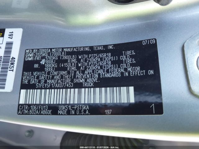 Toyota Tundra Grade 5.7l V8 Image 9