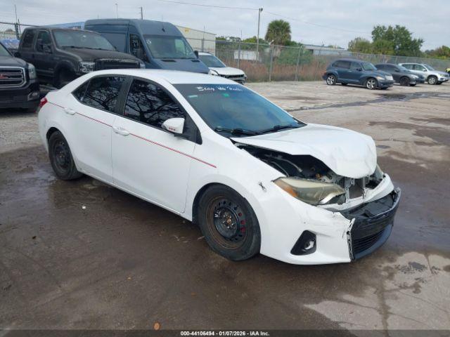  Salvage Toyota Corolla