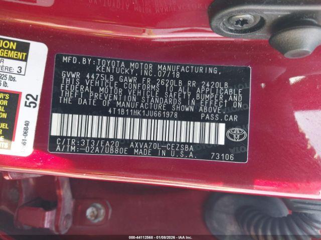 Toyota Camry Se Image 4