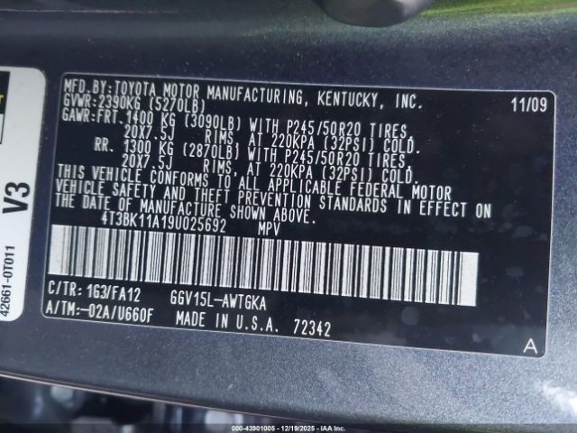 Toyota Venza Base V6 Image 15