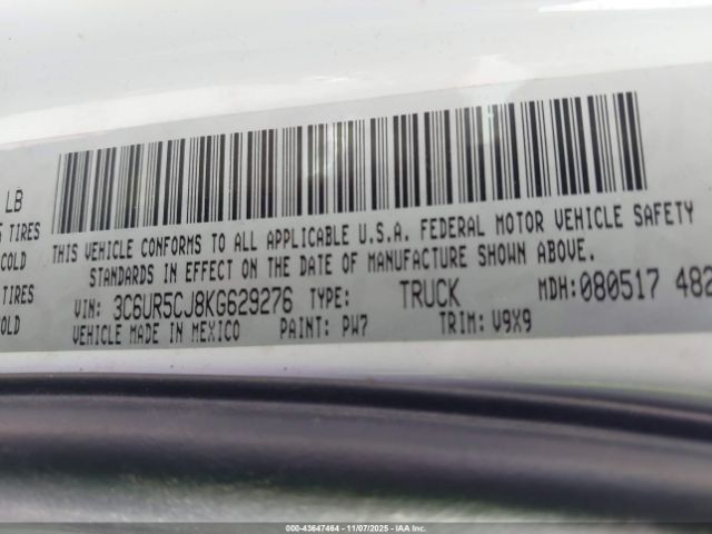 Ram 2500 Tradesman  4x4 6'4 Box Image 4